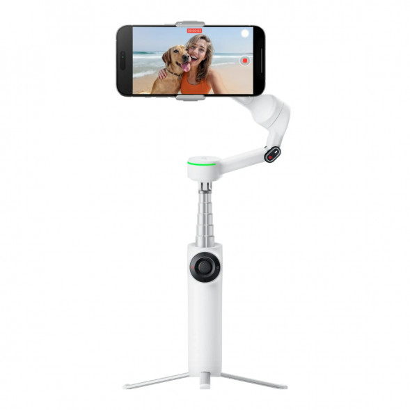 Стабилизатор Insta360 Flow 2 AI Tracker Bundle, Summit White в Сочи