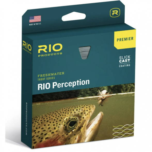 Леска RIO Premier Perception Floating Fly Line WF7F, зелёный/камуфляж в Сочи