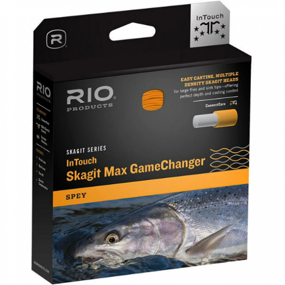 Леска RIO InTouch Skagit Max GameChanger #7/8 525gr, Dk Aqua/Lt Aqua/Orange в Сочи