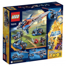 Конструктор LEGO Nexo Knights 70315 Устрашающий разрушитель Клэя