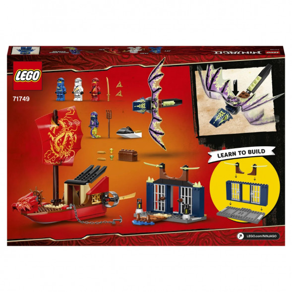 Конструктор LEGO Ninjago 71749 Дар Судьбы Решающая битва в Сочи