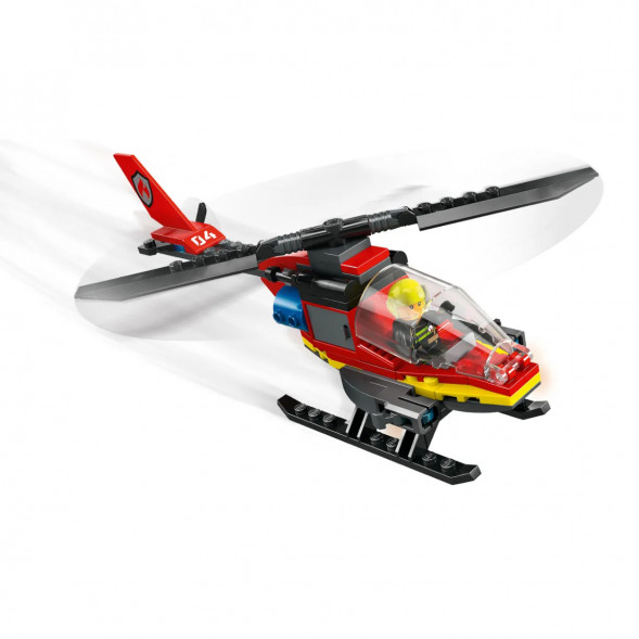 Конструктор LEGO City 60411 Пожарно-спасательный вертолет в Сочи