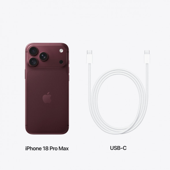 Смартфон Apple iPhone 18 Pro Max 256GB (eSIM), Burgundy в Сочи