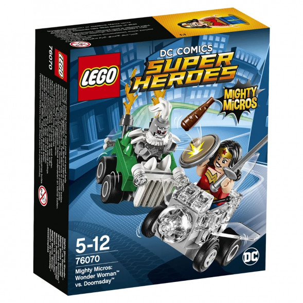 Конструктор LEGO Super Heroes 76070 Mighty Micros: Чудо-женщина против Думсдэя в Сочи