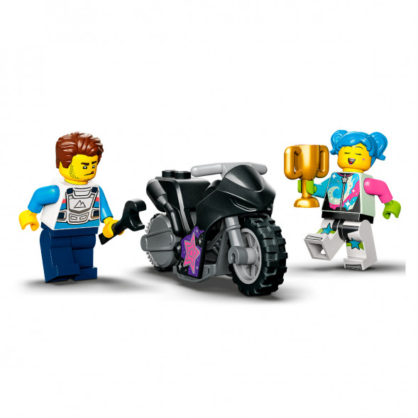 Конструктор LEGO City 60341 Трюковое испытание «Нокдаун» в Сочи