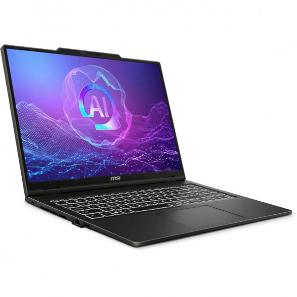 Ноутбук MSI VenturePro 16 AI A2HVEG-033XRU (16&amp;quot;, OLED, Intel Core Ultra 7 255H 2ГГц, 16 ядер, 16ГБ DDR5, 1ТБ SSD, NVIDIA GeForce RTX 4050 - 6 ГБ, FreeDOS), серый в Сочи