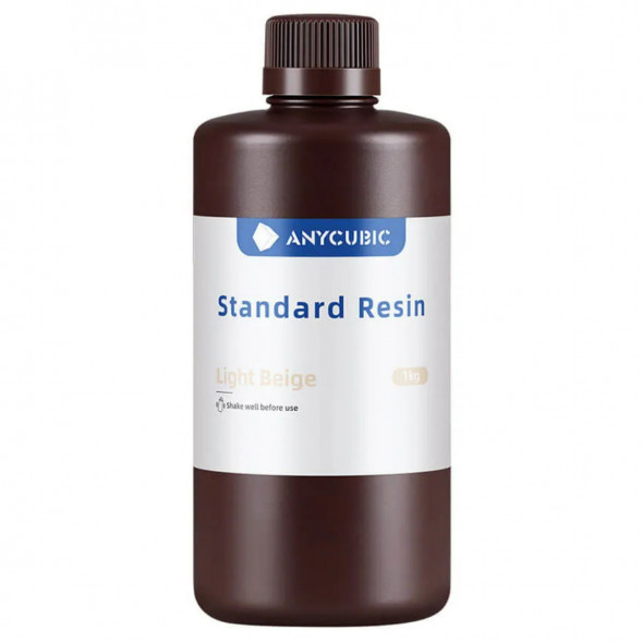 Смола для фотополимерного  принтера Anycubic Standard Resin Light Beige (Бежевый) в Сочи