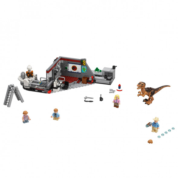 Конструктор LEGO Jurassic World 75932 Охота на рапторов в Парке Юрского Периода в Сочи