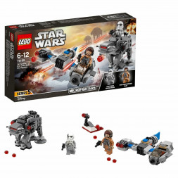 Конструктор LEGO Star Wars 75195 Бой пехотинцев Первого Ордена против спидера на лыжах