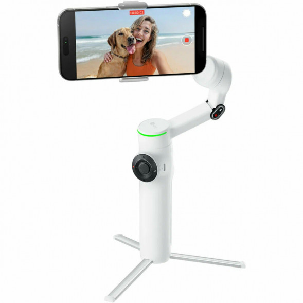 Стабилизатор Insta360 Flow 2 Pro Creator Kit, Summit White в Сочи