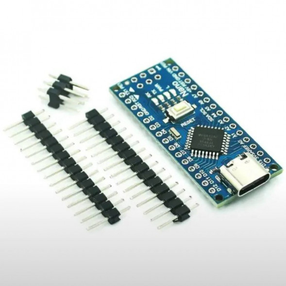 Микроконтроллер Arduino NANO TYPE-C V3.0 (совместимый) Atmega328 CH340 в Сочи