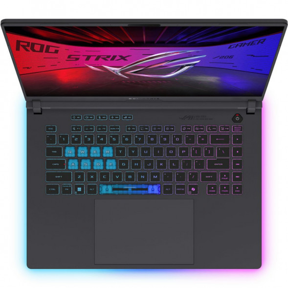 Ноутбук игровой ASUS ROG Strix G16 G615JMR-TS415 (16&amp;quot;, IPS, Intel Core i7-14650HX 2.2ГГц, 16-ядерный, 16ГБ DDR5, 512 ГБ SSD, NVIDIA GeForce RTX 5060 - 8 ГБ, без ОС), серый в Сочи