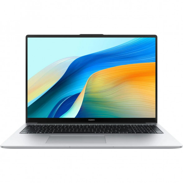 Ноутбук Huawei MateBook D 16 MCLG-X 53014QKV (16&amp;quot;, IPS, Intel Core i5 13420H 2.1ГГц, 8-ядерный, 16ГБ LPDDR4x, 1ТБ SSD, Intel UHD Graphics, без ОС), серебристый в Сочи