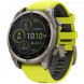 Умные часы Garmin Fenix 8, 51 мм, Solar, Sapphire Titanium with AMP Yellow/Graphite Silicone Band 010-02907-20 в Сочи