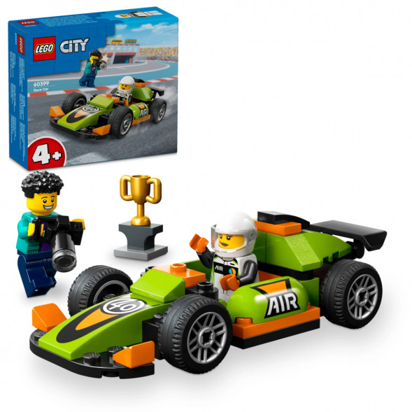 Конструктор LEGO City 60399 Зеленый Гоночный автомобиль в Сочи
