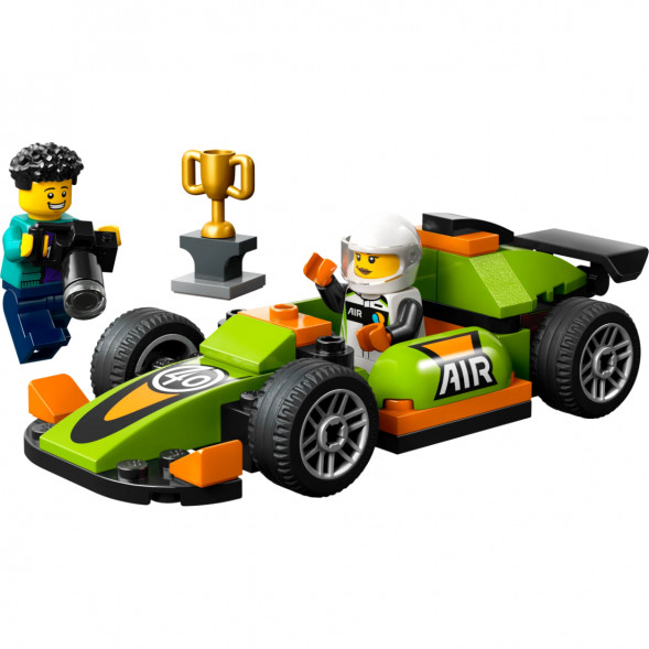 Конструктор LEGO City 60399 Зеленый Гоночный автомобиль в Сочи