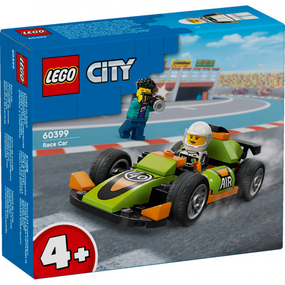 Конструктор LEGO City 60399 Зеленый Гоночный автомобиль в Сочи