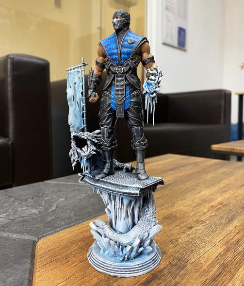3D фигурка Саб-Зиро Mortal Kombat в Сочи