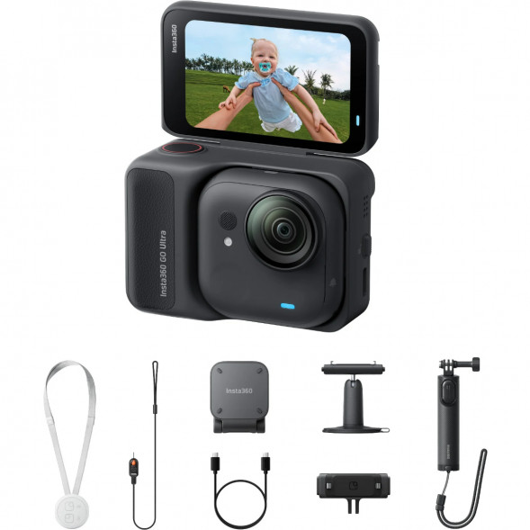 Экшн-камера Insta360 GO Ultra Creator Bundle, Black в Сочи