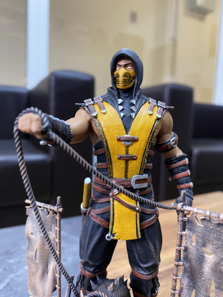 3D фигурка Скорпион Mortal Kombat в Сочи