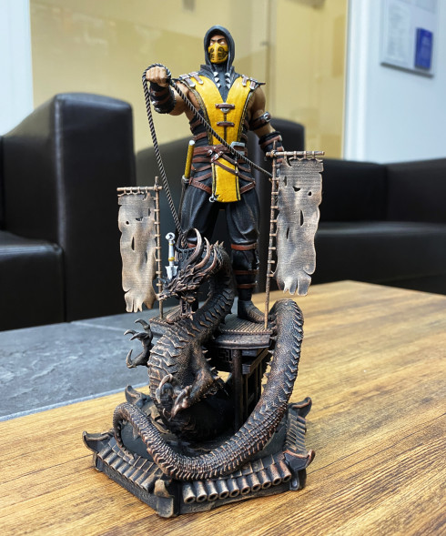 3D фигурка Скорпион Mortal Kombat в Сочи