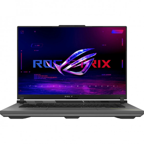 Ноутбук ASUS ROG Strix G16 G614FM-WS94 (16&amp;quot;, IPS, AMD Ryzen 9 9955HX 2.5ГГц, 16 ядер, 16ГБ DDR5, 1ТБ SSD, NVIDIA GeForce RTX 5060 8 ГБ, Windows 11 Home), серый в Сочи
