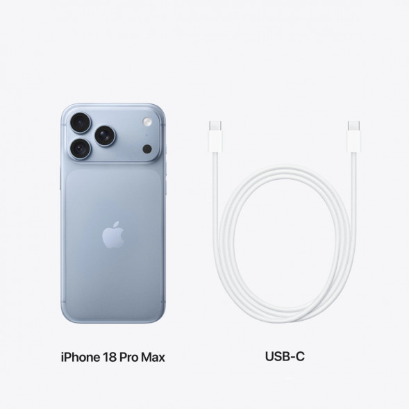 Смартфон Apple iPhone 18 Pro Max 1TB (eSIM), Glacier в Сочи