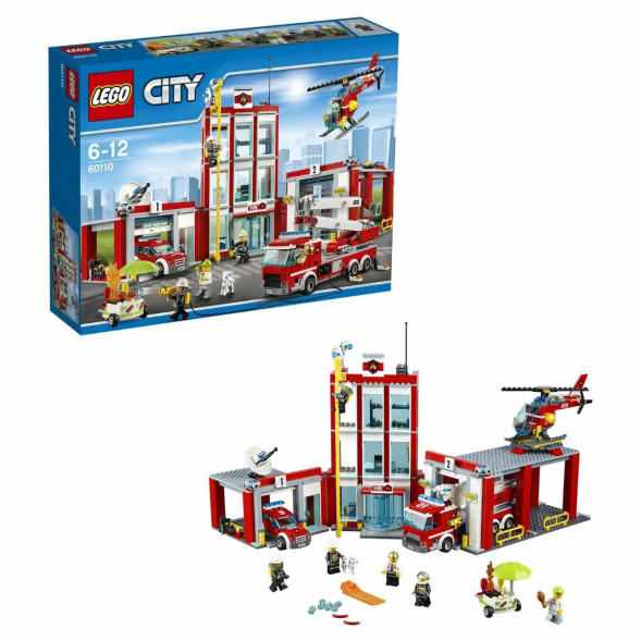 Конструктор LEGO City 60110 Пожарная часть в Сочи
