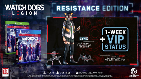 Игра Watch Dogs: Legion. Resistance Edition [PS4, русская версия] в Сочи