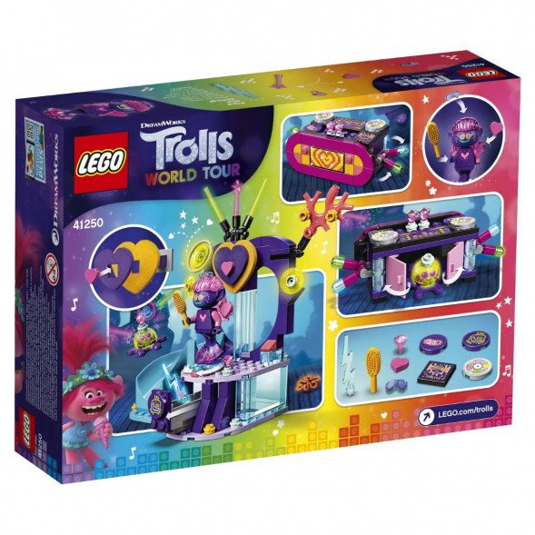Конструктор LEGO Trolls 41250 Вечеринка на техно-рифе в Сочи