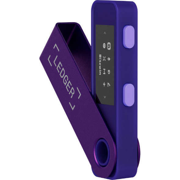 Криптокошелек Ledger Nano S Plus 1 шт., Purple Amethyst в Сочи