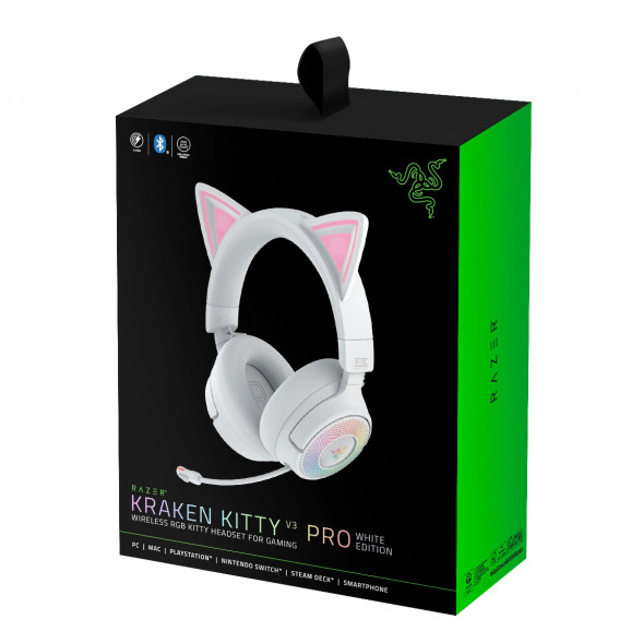 Наушники Razer Kraken Kitty V3 Pro Белый 2025 в Сочи
