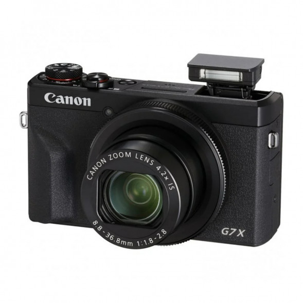 Фотоаппарат Canon PowerShot G7X Mark III, чёрный в Сочи