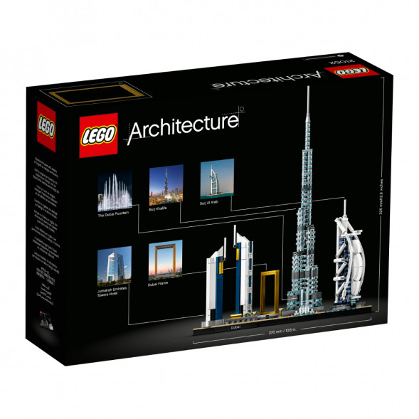 Конструктор LEGO Architecture 21052 Дубай в Сочи