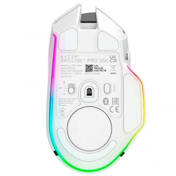 Компьютерная мышь Razer Basilisk V3 Pro 35K белый (RZ01-05240200-R3G1) в Сочи