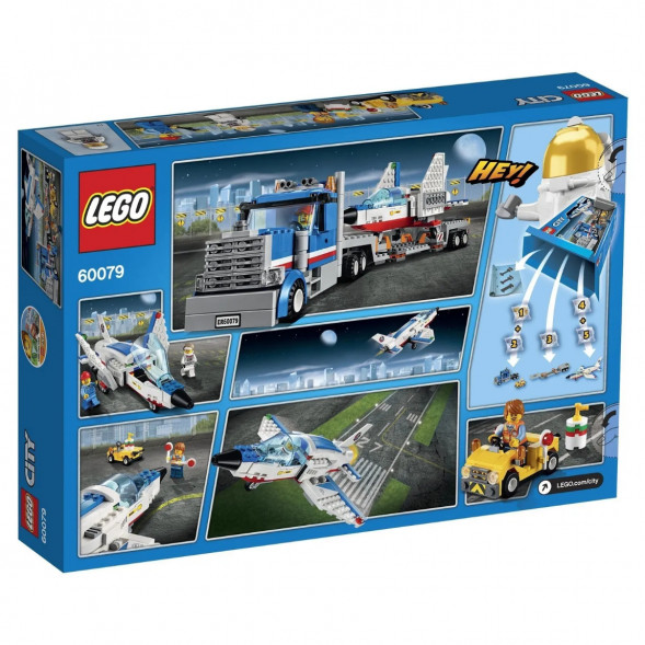 Конструктор LEGO City Space Port 60079 Транспортер для учебных самолетов в Сочи