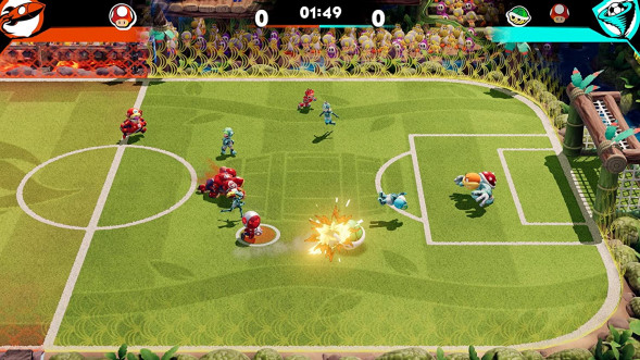 Игра Mario Strikers Battle League для Nintendo Switch, картридж в Сочи
