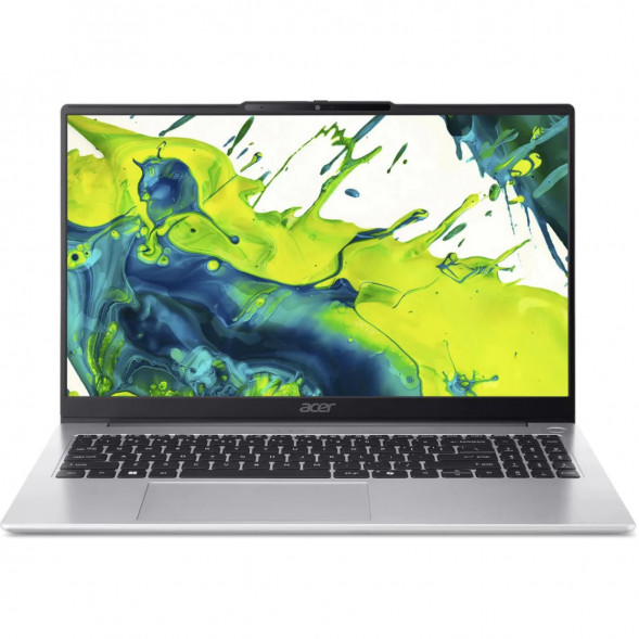 Ноутбук Acer Aspire Lite AL15-74P-569P (15.6&amp;quot;, IPS, Intel Core Ultra 5 125H 1.2ГГц, 14-ядерный, 16ГБ DDR5, 512ГБ SSD, Intel Arc, без ОС), серебристый в Сочи