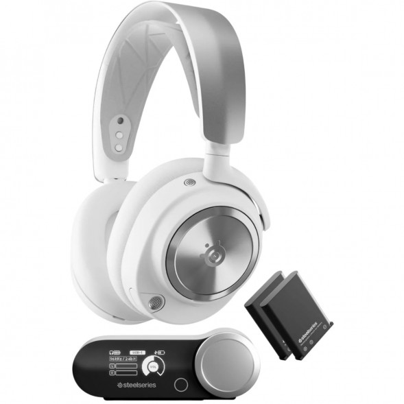 Наушники SteelSeries Arctis Nova Pro Wireless, белый в Сочи