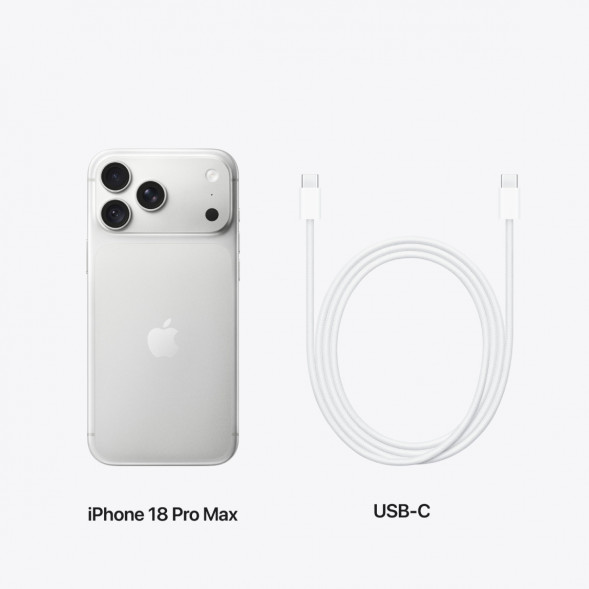 Смартфон Apple iPhone 18 Pro Max 2TB (eSIM), Silver в Сочи