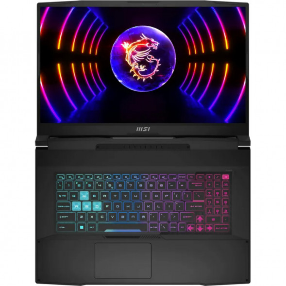 Ноутбук MSI Katana 17 B13VEK-1622XRUY (17.3&amp;quot;, IPS, Intel Core i7 13620H 2.4ГГц, 10 ядер, 16ГБ DDR5, 512ГБ SSD, NVIDIA GeForce RTX 4050 - 6 ГБ, FreeDOS), черный в Сочи