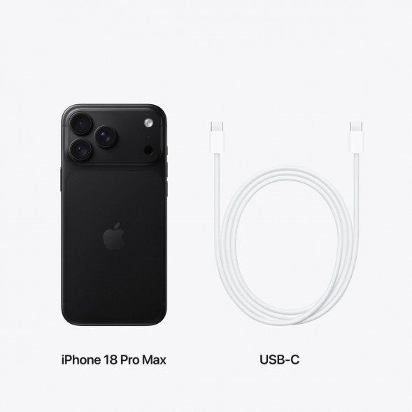 Смартфон Apple iPhone 18 Pro Max 2TB (SIM + eSIM), Black в Сочи