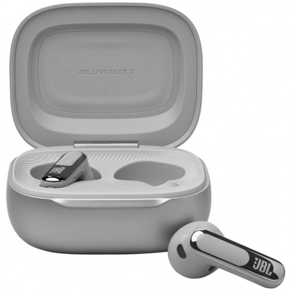 Беспроводные наушники JBL Live Flex 3, Silver в Сочи