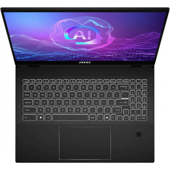 Ноутбук трансформер MSI Summit 16 AI Evo A2HMTG-057RU (16&amp;quot;, IPS, Intel Core Ultra 7 255H 2ГГц, 16 ядер, 16ГБ LPDDR5, 1ТБ SSD, Intel Arc 140T, Windows 11 Home), черный в Сочи