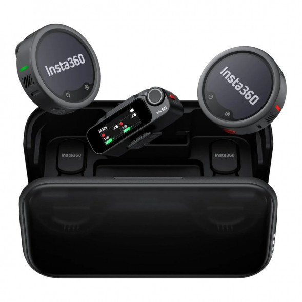 Беспроводной микрофон Insta360 Mic Pro (2TX + 1RX) в Сочи