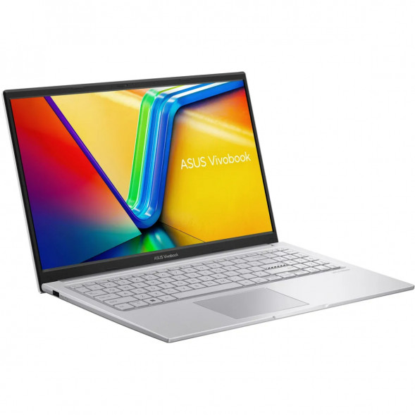 Ноутбук ASUS Vivobook 15 X1504VA-BQ4172 (15.6&amp;quot;, IPS, Intel Core 5 120U 1.4ГГц, 10 ядер, 8ГБ DDR5, 512ГБ SSD, Intel Graphics, без ОС), серебристый в Сочи