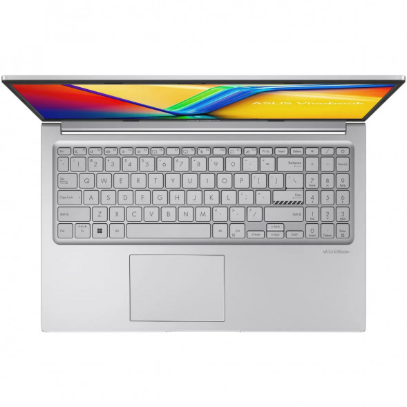 Ноутбук ASUS Vivobook 15 X1504VA-BQ4172 (15.6&amp;quot;, IPS, Intel Core 5 120U 1.4ГГц, 10 ядер, 8ГБ DDR5, 512ГБ SSD, Intel Graphics, без ОС), серебристый в Сочи