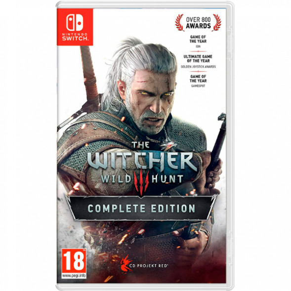 Игра Witcher 3 Wild Hunt Complete Edition (Ведьмак 3: Дикая Охота - Полное Издание) (Русская версия) для Nintendo Switch в Сочи