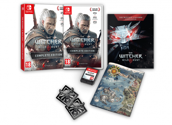Игра Witcher 3 Wild Hunt Complete Edition (Ведьмак 3: Дикая Охота - Полное Издание) (Русская версия) для Nintendo Switch в Сочи