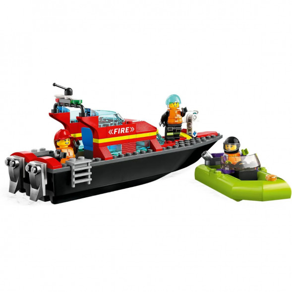 Конструктор LEGO City 60373 &amp;quot;Пожарно-спасательная лодка&amp;quot;, 144 деталей в Сочи